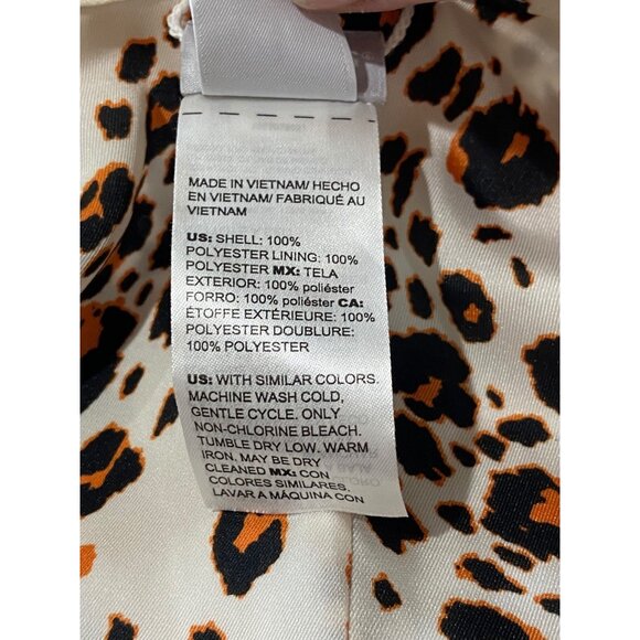 Chicos Reversible Kimono Cardigan Orange Size 1 (M) - Picture 5 of 15